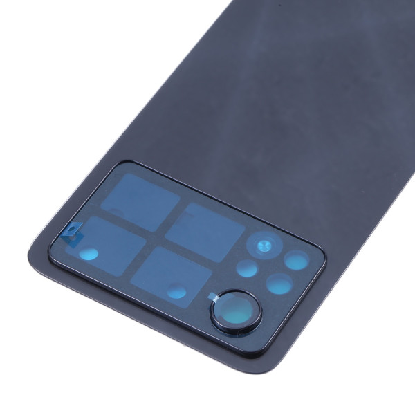 Задня кришка Xiaomi Poco X4 Pro 5G, без скла камери, Laser Black