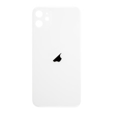 Задня кришка iPhone 11, великий виріз під камеру, White
