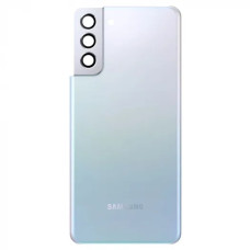 Задня кришка Samsung G996 Galaxy S21 Plus, Silver, зі склом камери