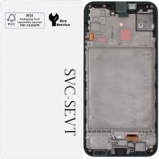 Дисплей Samsung M156 Galaxy M15, з тачскріном, в рамці, Service