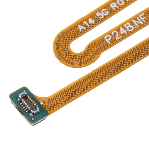 Шлейф Samsung A146B Galaxy A14 5G, сканер відбитка пальця, Green
