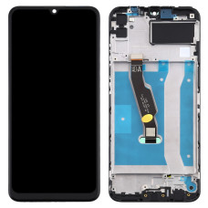 Дисплей Huawei Y6p 2020, з тачскріном, в рамці, Black