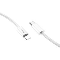 Кабель Hoco X68 Type-C to Lightning (1m) White