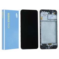 Дисплей Samsung M315 Galaxy M31, з тачскріном, в рамці, Original