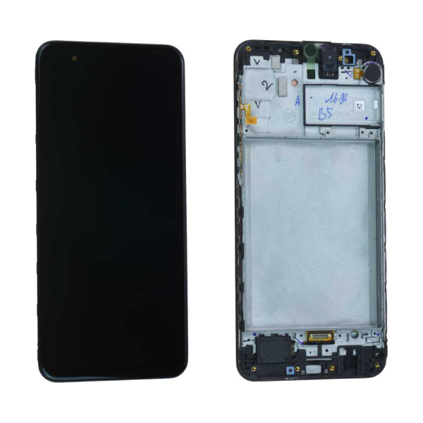 Дисплей Samsung M315 Galaxy M31, з тачскріном, в рамці, Original