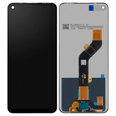 Дисплей Tecno Spark 7 Pro (KF8), Camon 17 (CG6j), з тачскріном, Original, Black
