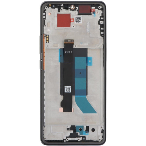Дисплей Xiaomi Redmi Note 14 Pro 5G, Poco X7, з тачскріном, в рамці, Black, OEM