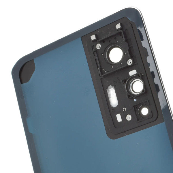 Задня кришка Xiaomi 12T, Black, зі склом камери