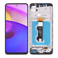 Дисплей Moto E40 (XT2159), з тачскріном, в рамці, OEM