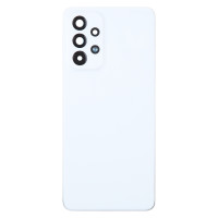 Задня кришка Samsung A536 Galaxy A53 5G, зі склом камери, White