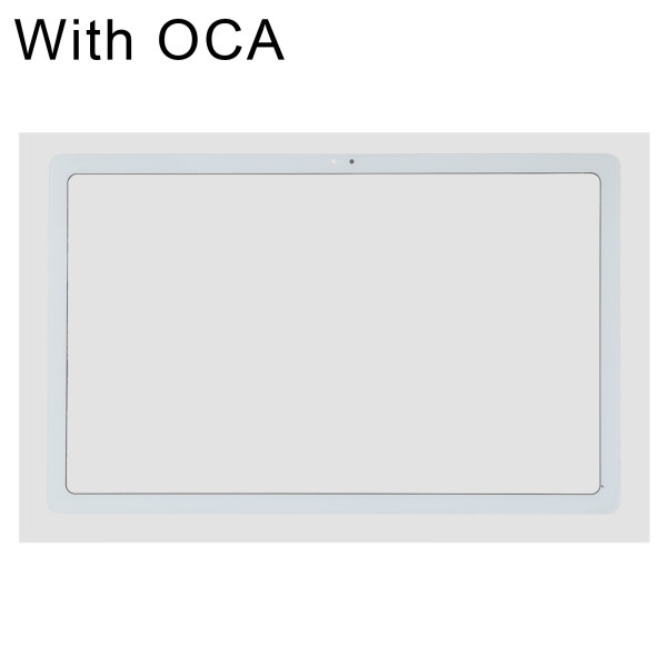Скло дисплея з OCA плівкою Samsung T500/T505 Galaxy Tab A7 10.4 (2020), White