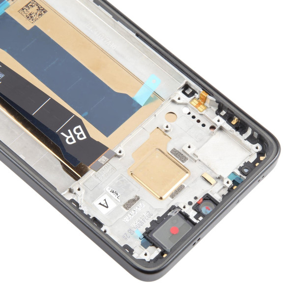 Дисплей Xiaomi Poco X7 Pro, з тачскріном, в рамці, Black, Original