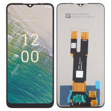 Дисплей Nokia C22 (p/n: FPC652-1), Nokia C32, з тачскріном, Black, OEM