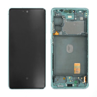 Дисплей Samsung G780 Galaxy S20 FE, з тачскріном, в рамці, Service Pack Original, Green