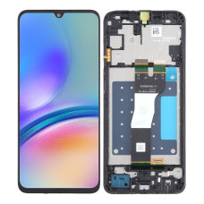 Дисплей Samsung A057 Galaxy A05s, з тачскріном, в рамці, Black