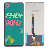 Дисплей Tecno Camon 19 Neo (CH6i), з тачскріном, Original, Black