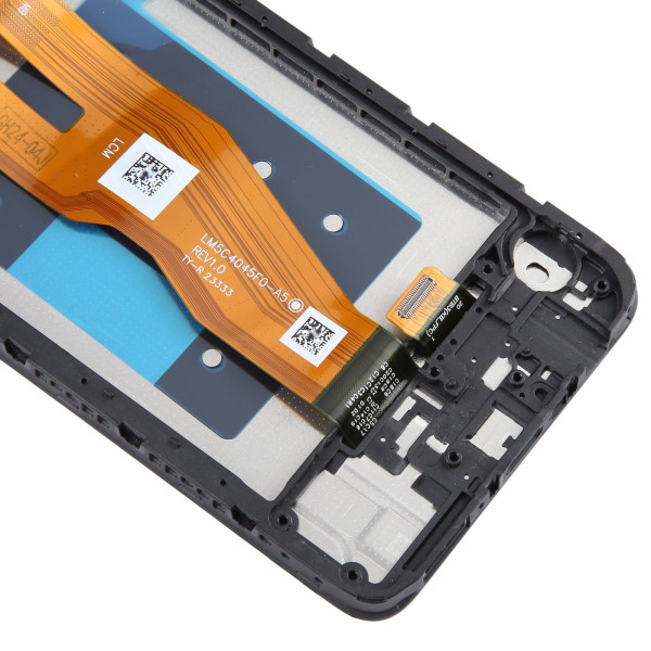 Дисплей Samsung A055 Galaxy A05, з тачскріном, в рамці, OEM