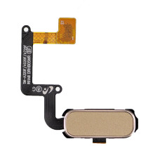 Шлейф Samsung A320 Galaxy A3, A520 Galaxy A5, A720 Galaxy A7 (2017) кнопка HOME (Gold) Original