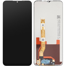 Дисплей Oppo A17, A57, A57s, з тачскріном, Black, OEM