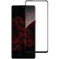 Захисне скло Infinix Hot 40, (6D) Full Glue (тех. упаковка)