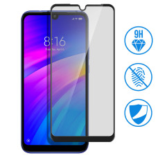 Захисне скло Xiaomi Redmi 7 (2.5D) Full Glue, Black