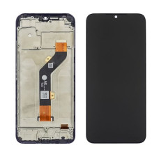 Дисплей Tecno Pop 5 LTE (BD4a), (p/n: FPC6513-6), Infinix Smart 6 (X6511), з тачскріном, в рамці, Black