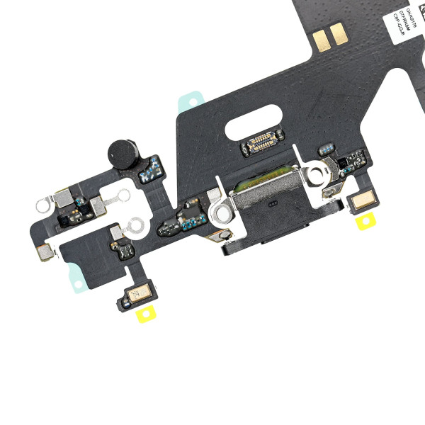 Шлейф iPhone 11, з роз’ємом зарядки, Black, Original