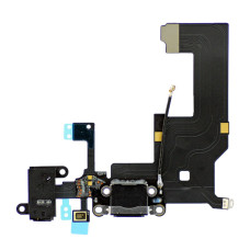 Шлейф iPhone 5G конектор зарядки, Black