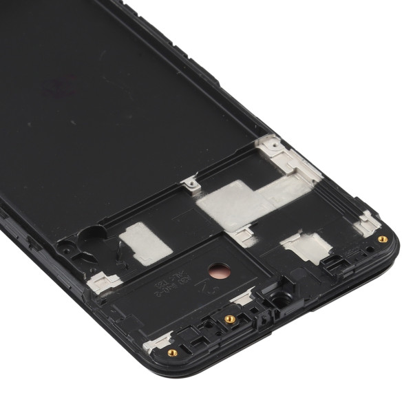 Дисплей Samsung A205 Galaxy A20, з тачскріном, в рамці, OLED