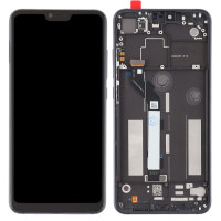 Дисплей Xiaomi Mi 8 Lite, з тачскріном, в рамці, Black