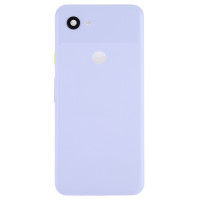 Задня кришка Google Pixel 3a XL, зі склом камери, Original, Purple