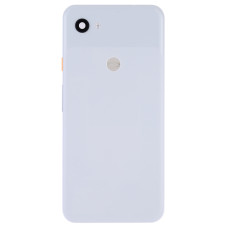 Задня кришка Google Pixel 3a XL, зі склом камери, Original, White