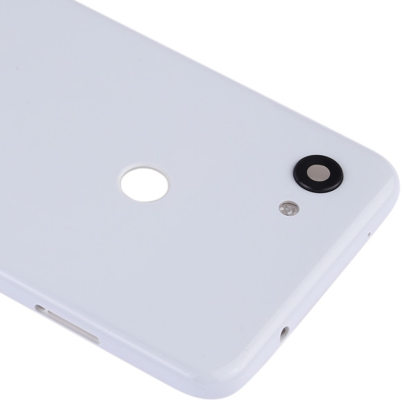 Задня кришка Google Pixel 3a XL, зі склом камери, Original, White