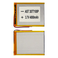 Акумулятор 3077100P універсальний 3*77*100 мм (4000 mAh)