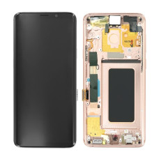 Дисплей Samsung G965 Galaxy S9 Plus, з тачскріном, в рамці, Service Pack Original, Gold