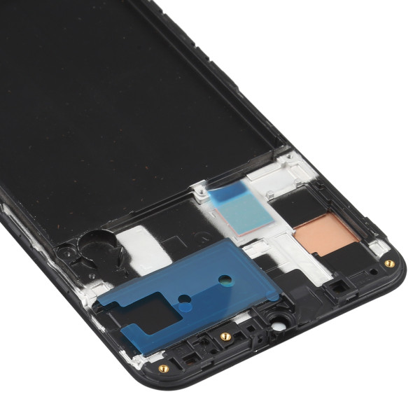 Дисплей Samsung A505 Galaxy A50, з тачскріном, в рамці, OLED
