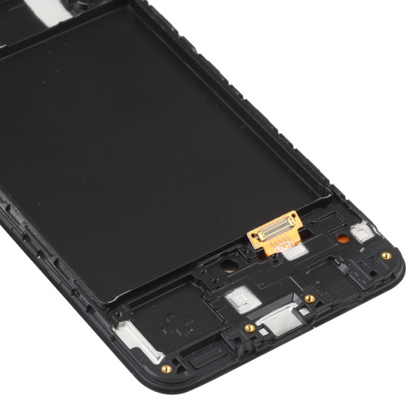 Дисплей Samsung A505 Galaxy A50, з тачскріном, в рамці, OLED