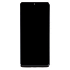 Дисплей Samsung G998 Galaxy S21 Ultra, з тачскріном, в рамці, Black, OLED