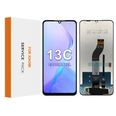 Дисплей Xiaomi Redmi 13C, Poco C65 (ver. H2), з тачскріном, Black, Service Pack
