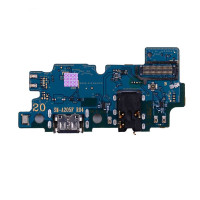 Плата зарядки Samsung A205 Galaxy A20, OEM