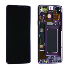 Дисплей Samsung G960 Galaxy S9, з тачскріном, в рамці, Service Pack Original, Purple