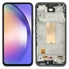 Дисплей Samsung A546 Galaxy A54 5G, з тачскріном, в рамці, Black, Original