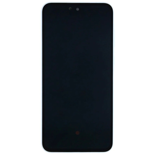 Дисплей Samsung A356 Galaxy A35, з тачскріном, в рамці, Ice Blue, Service