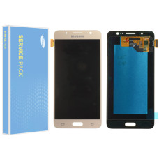 Дисплей Samsung J510 Galaxy J5 (GH97-18792A) з тачскріном, Service Pack Original, Gold