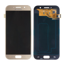 Дисплей Samsung A520 Galaxy A5 2017, з тачскріном, Service Pack Original, Gold