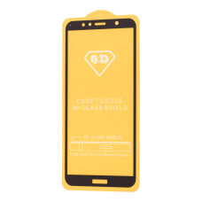 Захисне скло Huawei Y6 2018, Y6 Prime 2018, Honor 7A Pro (2.5D) Full Glue, Black