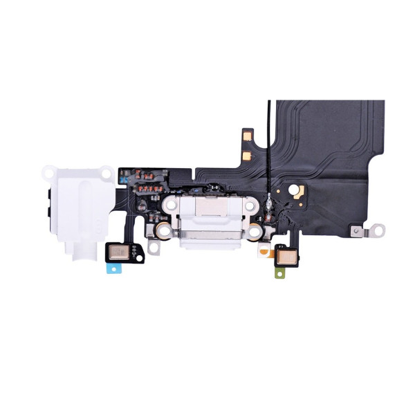 Шлейф iPhone 6S, конектор зарядки, White
