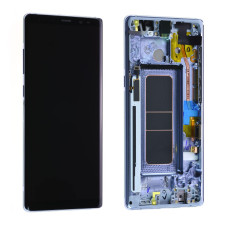 Дисплей Samsung N950 Galaxy Note 8, з тачскріном, в рамці, Service Pack Original, Gray