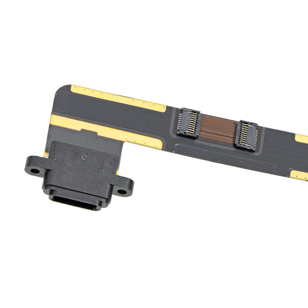 Шлейф iPad 7 2019, з роз’ємом зарядки, OEM, Black