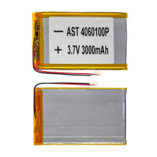 Акумулятор 4060100P універсальний 4*60*100 мм (3000 mAh)